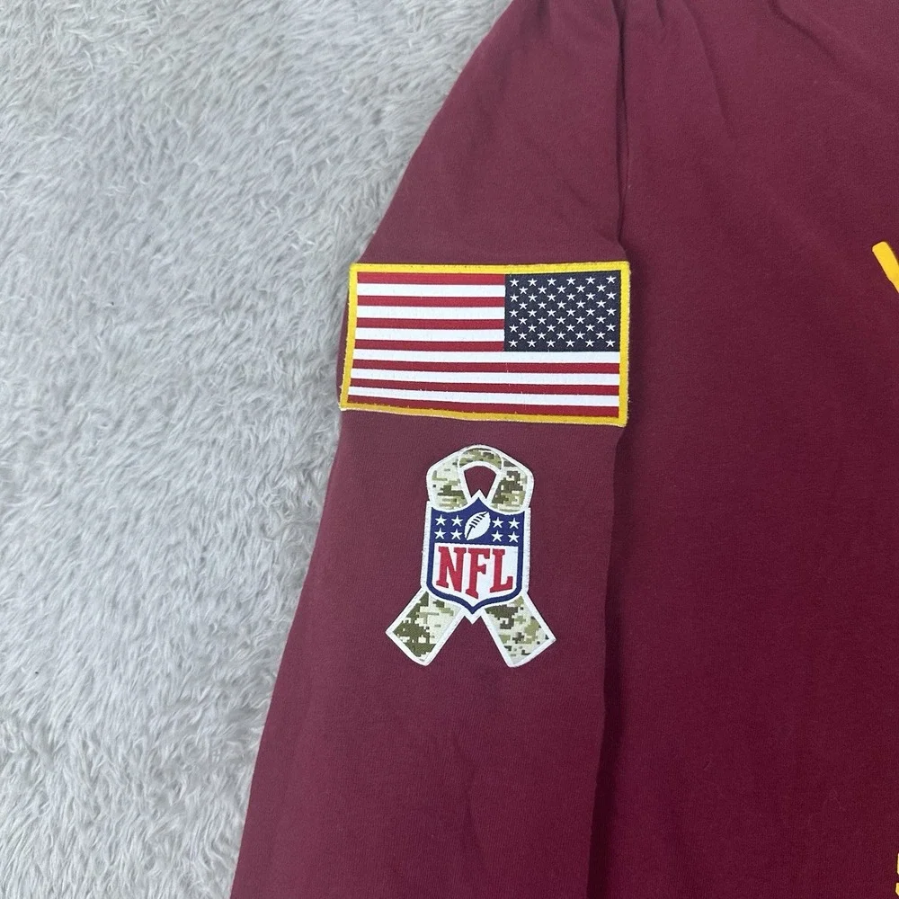 Nike NFL On-Field Washington Team L Dri-Fit Long Sleeve Heritage‎ Logo 2010s USA